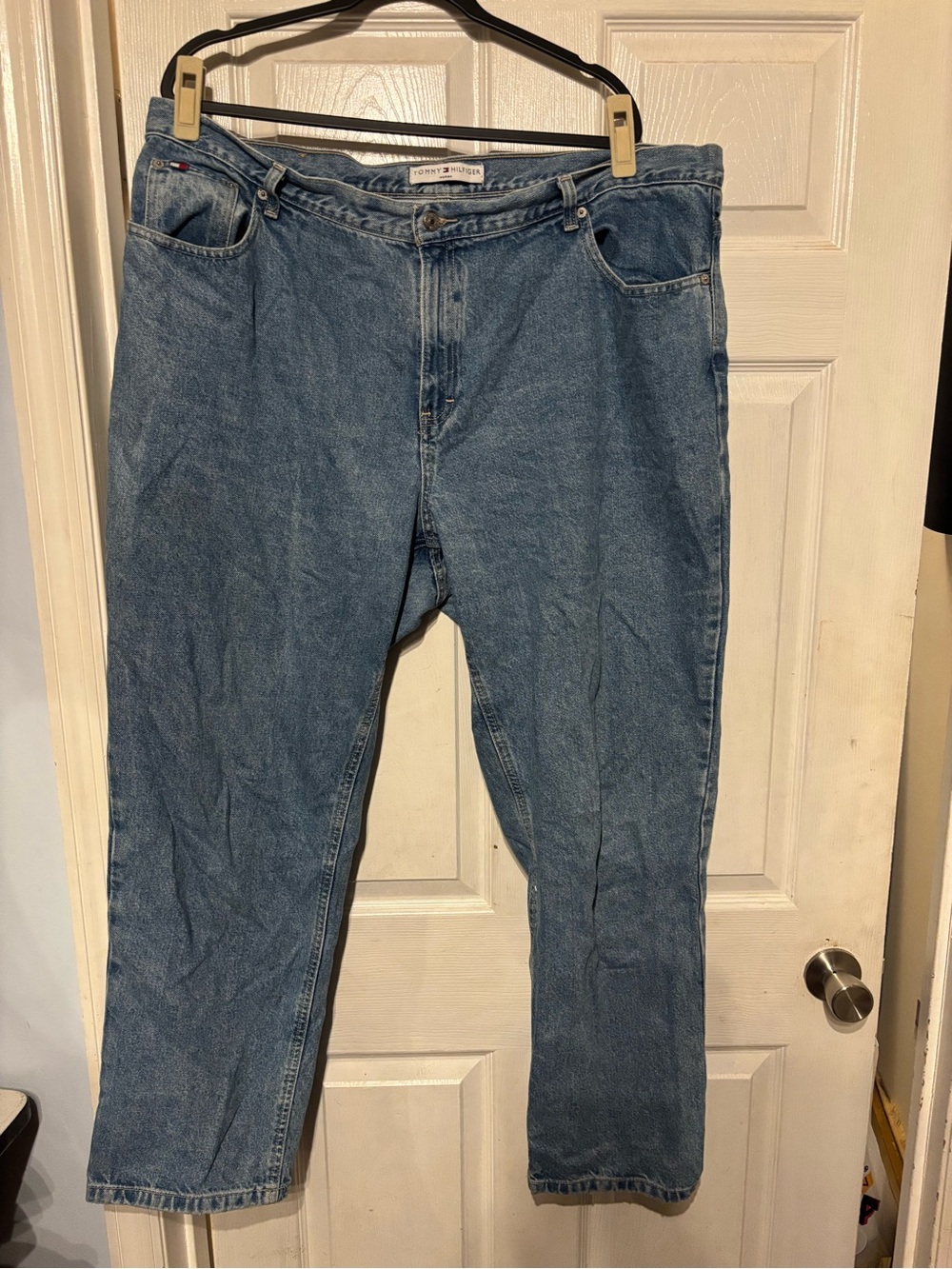 Tommy Hilfiger Relaxed Fit Light Blue Denim Jeans